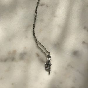 Dainty Rose Necklace